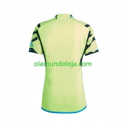 Camisola Arsenal Homem Equipamento Segundo 2023-2024 Manga Curta